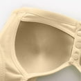 thumbnail image 5 of WCMZJ Daisy Bras for Older Women Front Closure Push up Bra No Underwire Front Opening Bra with Snaps Breathable Cotton Bras, 5 of 6