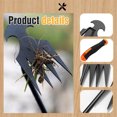 thumbnail image 4 of Ganfancp Herramienta de Jardinería Deshierbe Gancho Deshierbe Plantación Flor Hogar Pala Pequeña Pala Vegetal Césped Dispositivo Ofertas Del Día Sólo En Línea 2X Arrancador de Malas Hierbas para Jard, 4 of 7