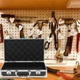 thumbnail image 2 of KAKOWELY tools box Aluminum Alloy Tools Case Medicine Storage Case Multi-purpose Carrying Case11.81"X6.69"X3.15", 2 of 5