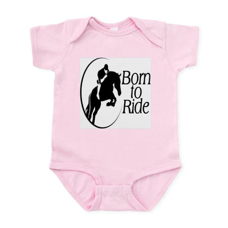 

CafePress - Born To Ride Infant Bodysuit - Baby Light Bodysuit Size Newborn - 24 Months