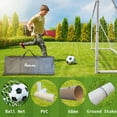 thumbnail image 4 of Vallerta® Premier 10 X 6 Ft AYSO Youth & 5v5 Regulation Size Soccer Goal. Heavy Duty 62MM Diameter PVC Frame w/Weatherproof 4mm Net & Easy Carry Bag., 4 of 5