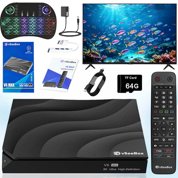 VseeBox V6 Max Smart TV Box 2026