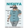 thumbnail image 6 of NISVIYA 2XL Womens Tops Plus Size Dressy Short Sleeve Shirts Flowy Pleated Tunics Chic Summer Crew Neck Tees Floral, 6 of 6