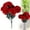 Red, variant on 7 Heads Artificial Carnation Flowers Flower With Stems Plastic Carnation Bouquet For Mothers Day Wedding Home Centerpieces Arrangements