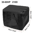 thumbnail image 4 of Motoforti Outboard Boat Motor Engine Cover 30-60HP Waterproof 210D Oxford Cloth Black, 4 of 6