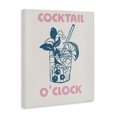 thumbnail image 2 of Stupell Industries Contemporary Pastel Cocktail O'Clock Canvas Art, 16 x 20, by Seven Trees Design, 2 of 7
