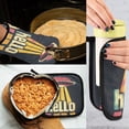 thumbnail image 5 of Yayeee Oven Mitts and Pot Holder Set of 2 Heat Resistant Kitchen Gloves Baking Hot Pad, Red UFO, 5 of 5