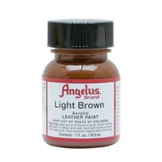 Angelus Acrylic Leather Paint, 1 oz., Light Brown