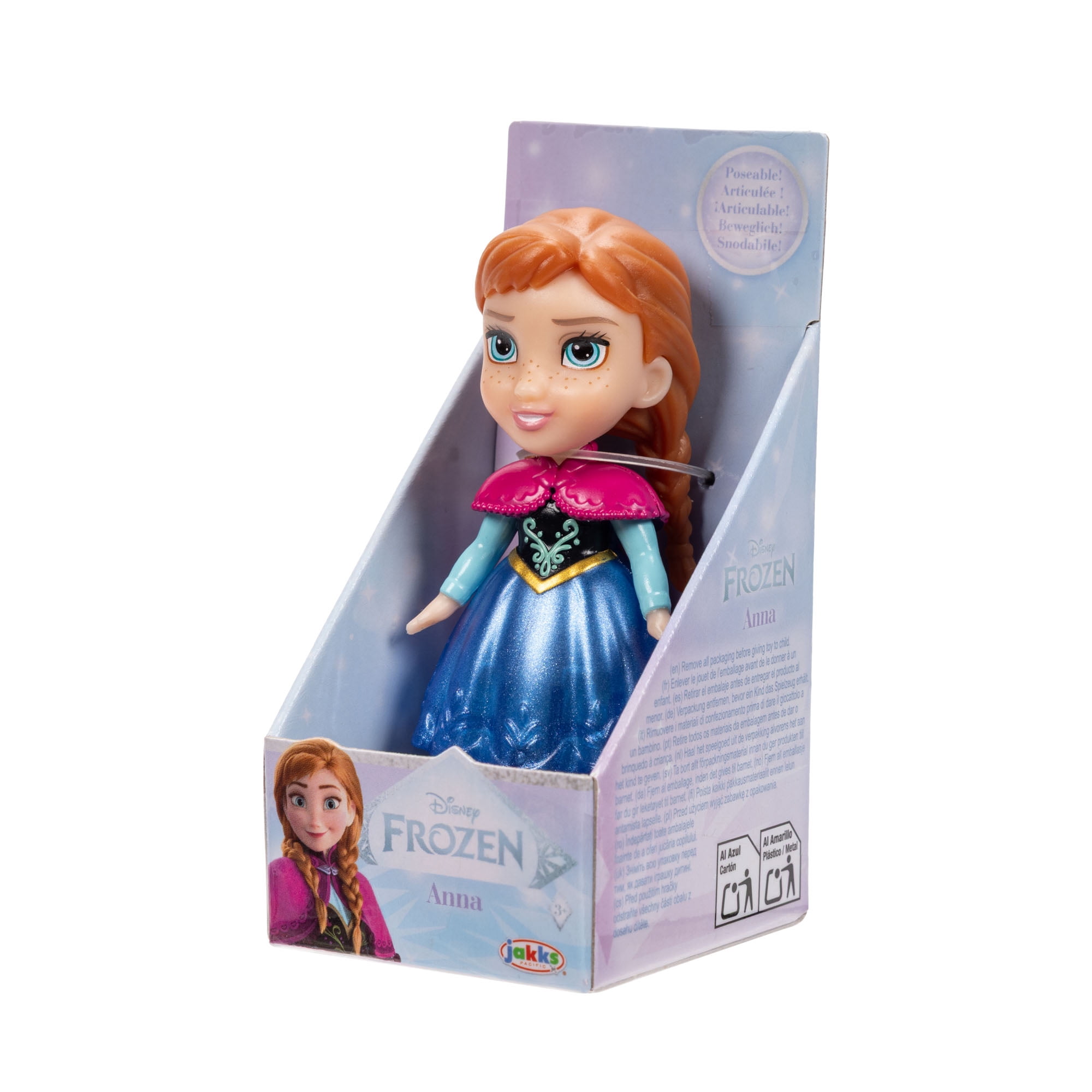 Disney Frozen Mini Doll Anna with Outfit