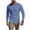 Blue B, variant on Stamzod Men Long Sleeve Shirt Solid Color Round Neck Oversized Tshirts Casual Athletic Shirts for Men Blue B XL
