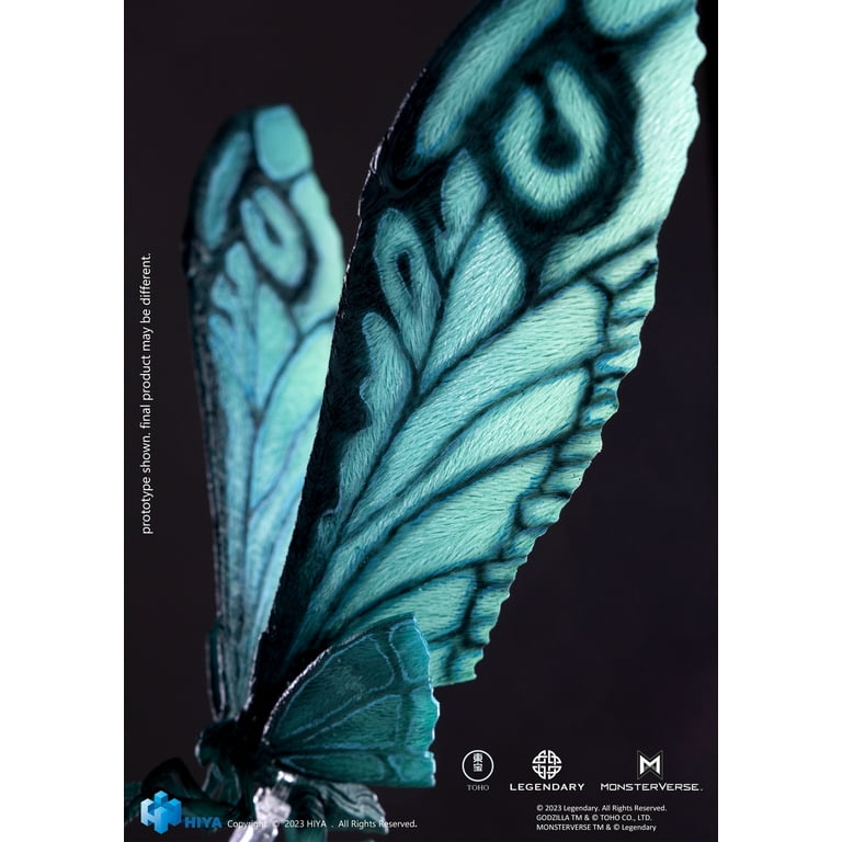 Hiya Toys Mothra Emerald Titan Adult Action Figure, 5.85 in, 0.45