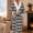 #407-White, variant on Men's Christmas Reindeer Snowflake Print Fleece Bath Robe Shawl Collar Tie Waist Warm Nightgown With Side Pockets For Men Gift