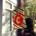 thumbnail image 2 of Carolines Treasures CJ1039-FLAG-PARENT Christmas Oranment Holiday Letter Z Monogram Initial Flag CJ1039  multicolor, 2 of 2