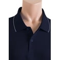 thumbnail image 4 of CLOVERY Women's Sportswear 2-Button Placket Polo Short Sleeve Shirt (S-3XL), 4 of 5