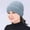 Grey, variant on Warm Winter Fleece Lined Beanie Purple knit Soft Warm Knit Beanies Skull Cap Ski Hats One Size