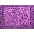 thumbnail image 1 of Ahgly Company Indoor Rectangle Abstract Purple Modern Area Rugs, 3' x 5', 1 of 4