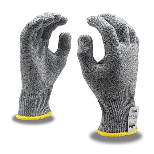 10-Pack of Cordova 3770XL Monarch: 13-Gauge Work Gloves, Gray High Performance Shell, ANSI Cut Level A3, X-Large