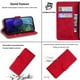 thumbnail image 4 of For Honor 400 Lite Case Solid Color Leather Wallet Phone Cover - Green, 4 of 5
