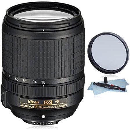 Nikon AF-S DX 18-140mm F/3.5-5.6G ED VR Lens (White Box) for Nikon DSLR Cameras
