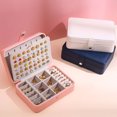 thumbnail image 4 of Caja de joyería impermeable Minnieouse organizador de joyas Rosa, 4 of 6
