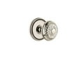 thumbnail image 3 of Grandeur Solwin_Psg_238 Soleil Solid Brass Passage Door Knob Set - Nickel, 3 of 6