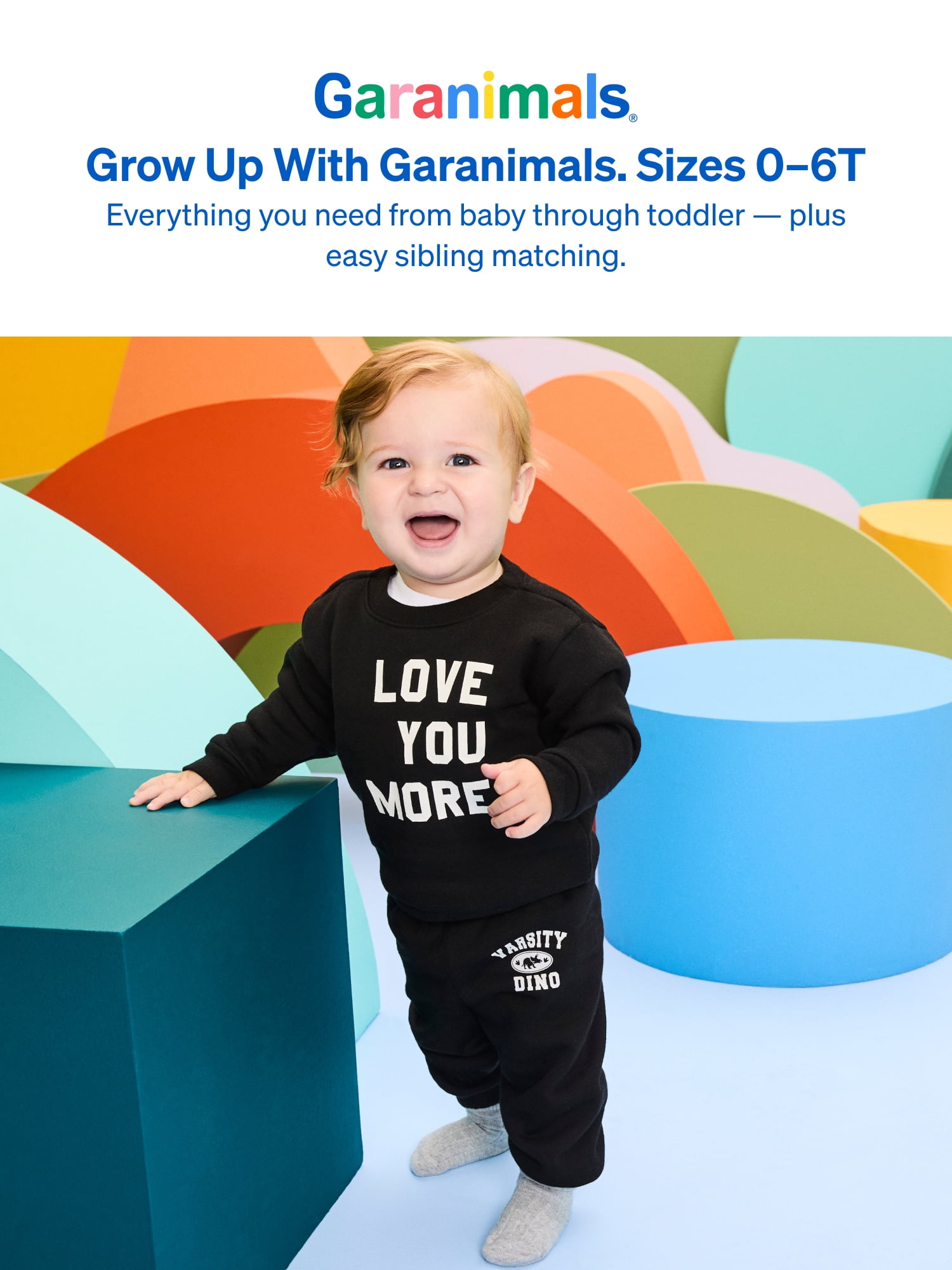 Garanimals Baby & Toddler Boys Fleece Sweatpants, Sizes 0-6T