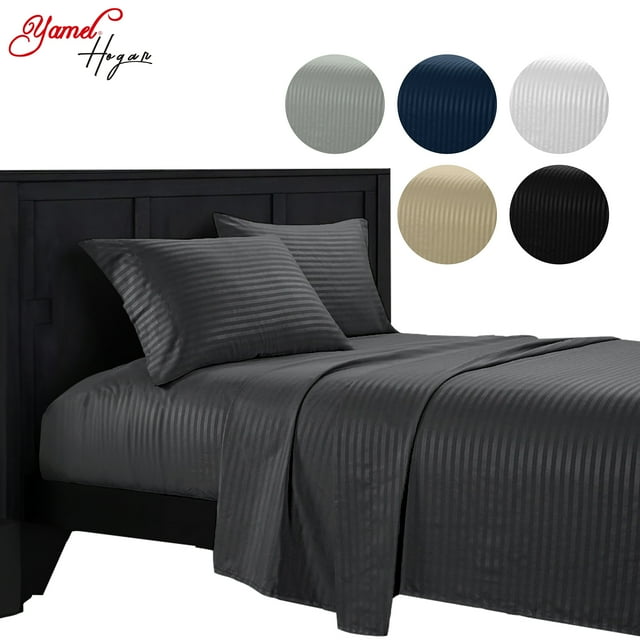 Juego de Sábanas King Size Prime Egipcio 3200 Hilos Yamel Oxford
