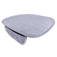 thumbnail image 1 of funtasica 1x Universal Front & Rear Row Auto Winter Seat Cushion Seat Cover Pad Gray, 1 of 9