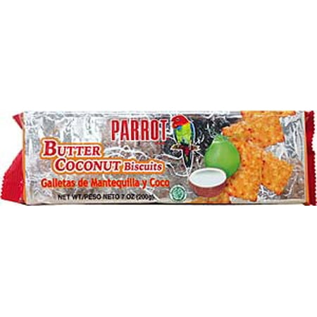 Parrot Butter Coconut Biscuits, 7 Oz, 24 Ct