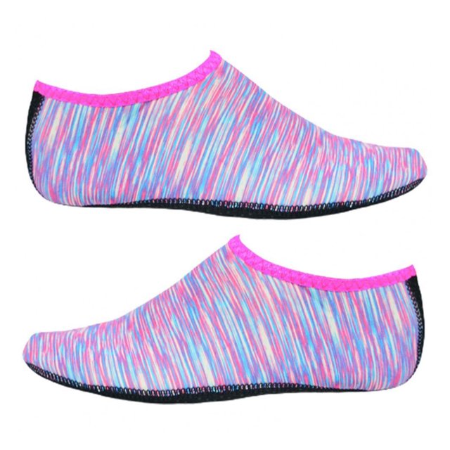 1 Paire de Chaussures de Plage Réutilisables Chaussettes de Plongée Épaisses Chaussures de Natation Pieds Nus Surf, Portables et Légères