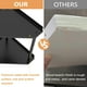 thumbnail image 4 of Organizador de mostrador de baño Jesginboo de 2 niveles, metal negro, 4 of 6