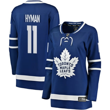 Zach Hyman Toronto Maple Leafs Fanatics Branded Women's Breakaway Player Jersey -