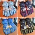 thumbnail image 3 of Guantes de esquí de dibujos animados Ultraman Sanrio My Melody Kuromi para niños, además de terciopelo de algodón, mantener los dedos más cálidos, regalo de Navidad, 3 of 4
