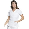 thumbnail image 6 of Dickies Gen Flex Scrubs Top for Women V-Neck 817455, 6 of 8