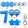 thumbnail image 2 of Decoración con globos para fiesta de séptimo cumpleaños de HAUCIAJEIN, azul, 2 of 5