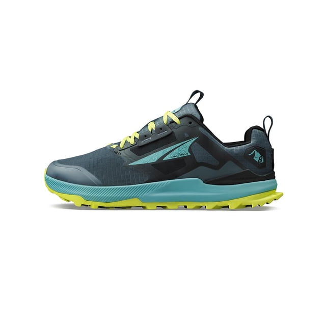 Zapatillas de Trail Running ALTRA Lone Peak 8 para Hombre, Negro/Verde, 12.5