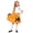 Orange-3 Pcs, variant on Dakiuu 2-11T 50s Outfit for Girls Toddler Kids with Scarf Socks and Polka Dot Headband Bracelet Poodle Skirt 1950s 80s Vintage Dress Costume Set for Dance Cosplay Career Day Birthday Gift