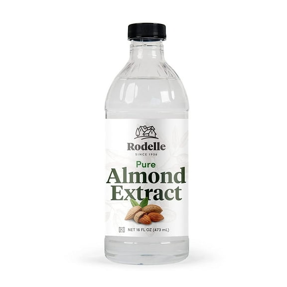 Rodelle Pure Extract, Almond, 16 Fl Oz