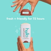 Hello Sweet Coconut Aluminum Free Deodorant, Shea Butter, Vegan, 2.6 oz Stick Deodorant