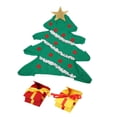 thumbnail image 4 of Disfraz de de Navidad, ropa de fiesta de Navidad con zapatos con forma de caja de regalo, disfraz de escenario, trajes para Halloween, carnaval,, 4 of 10