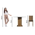 thumbnail image 5 of Juego de Comedor con Mesa Redonda y 4 Sillas Madesa Paula 1, 5 of 5
