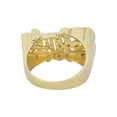 thumbnail image 3 of 14K Two Tone with Diamonds Gold Name Ring | Appx. 6.5 Grams, 3 of 3