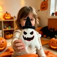 thumbnail image 6 of Bulk Halloween Ghost Plush Toys, 6 Assorted Mini Stuffed Ghost Figures, Non-Candy Trick or Treat Goodie Bag Fillers, Party Favor Gifts for Kids, 6 of 8