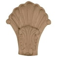 thumbnail image 2 of Ekena Millwork 5 1/4"W x 2"D x 6 1/2"H Medium Acanthus in Shell Corbel, Alder, 2 of 4