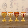 thumbnail image 3 of Bgsha Gobelet Rétro Gobelet en Métal Embossé Gobelet à Vin Mini Gobelet Doré Ornements Rétro pour Décoration de Bar Collection Maison Cadeaux, 3 of 6