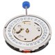 thumbnail image 3 of Pieza de repuesto de movimiento de reloj de cuarzo de aleación de movimiento de reloj profesional 5040D con batería, 3 of 10