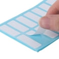thumbnail image 5 of ESTONE 12 Sheet Self Adhesive Sticky White Label Blank Stickers Note Tags Crafts, 5 of 10