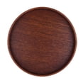thumbnail image 4 of Plateau en Bois Brun Modèle Présentoir Base Table de Sable Support de Plateforme 21x2cm, 4 of 6