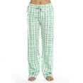thumbnail image 1 of Men Soft Flannel Checked Pajama Pants, 1 of 2