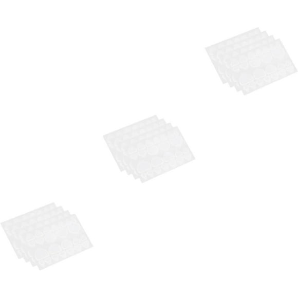 30 Sheets Double Sided Glue il Sticker Toe il Stickers Toe ils Tips Manicure Sticker Faux Toe ils Flex Glue Clear il Tape Clear Stickers il Tips Artificial Adhesive